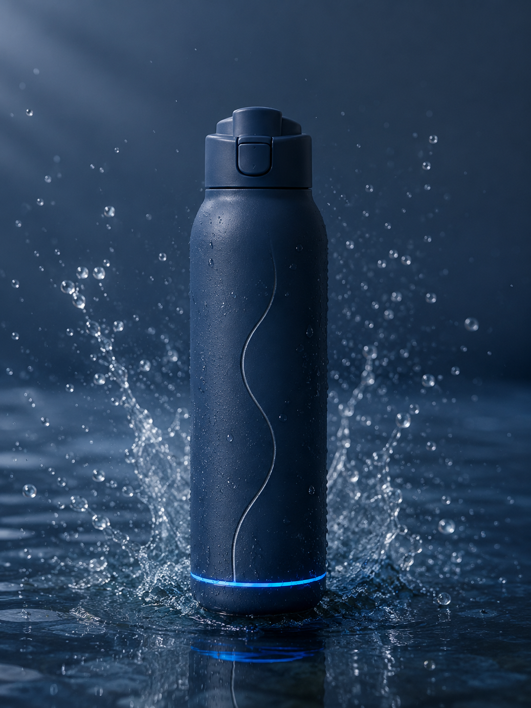 Ocean Blue Meridian bottle concept