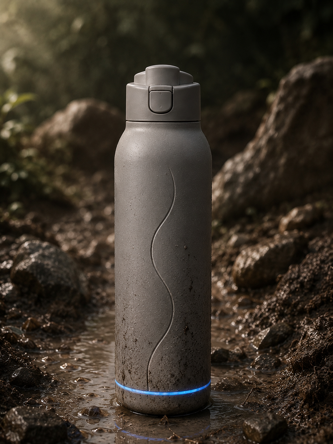 Stone Grey Meridian bottle concept